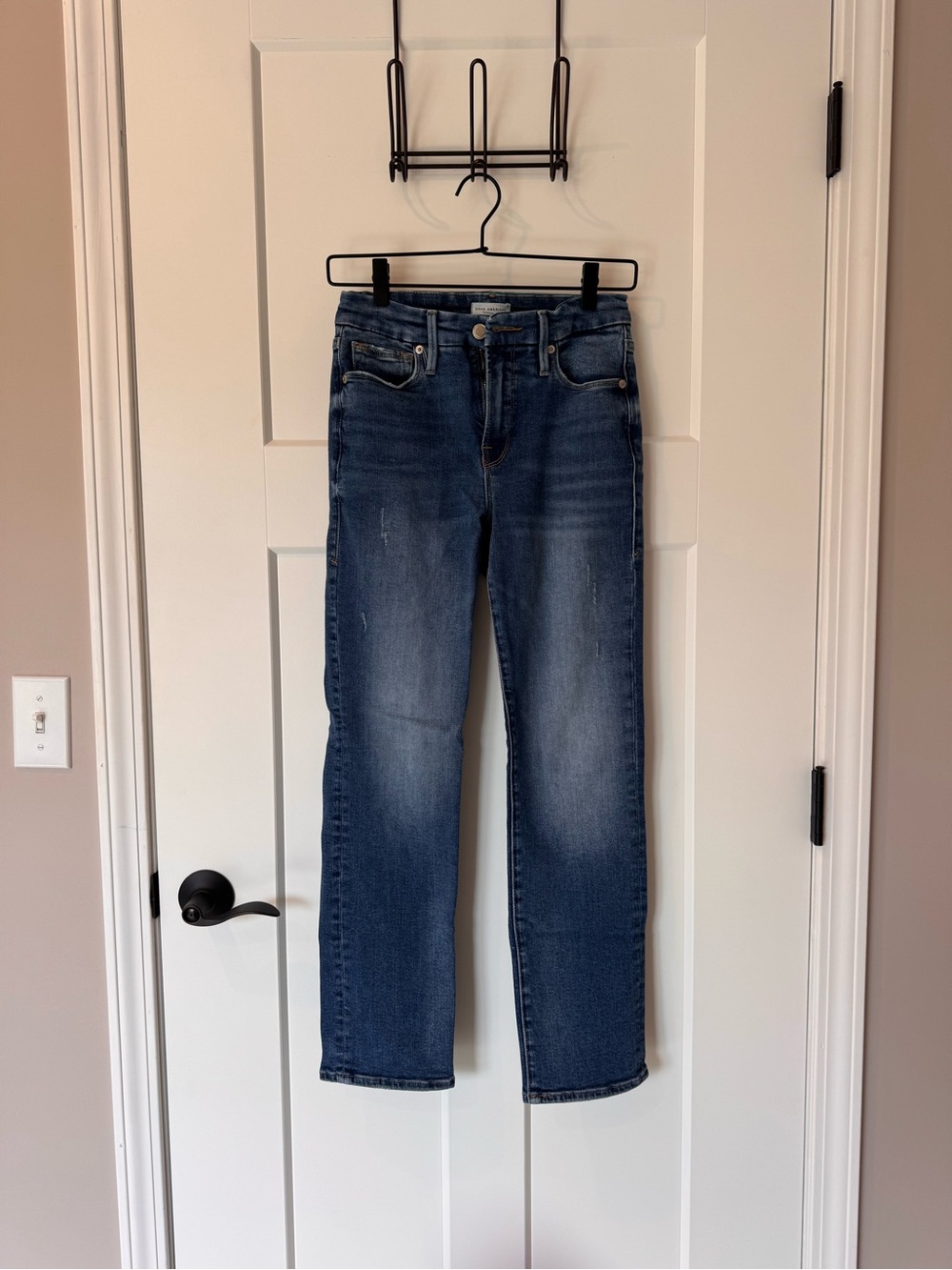 Good American Women's Straight Leg Jeans - Medium Blue Wash